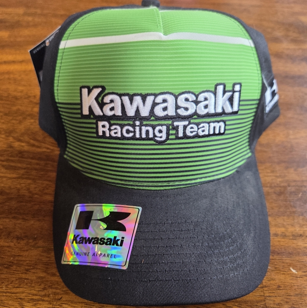 Kawasaki Racing Team Cap New Flexible Fit Dize Unknown
